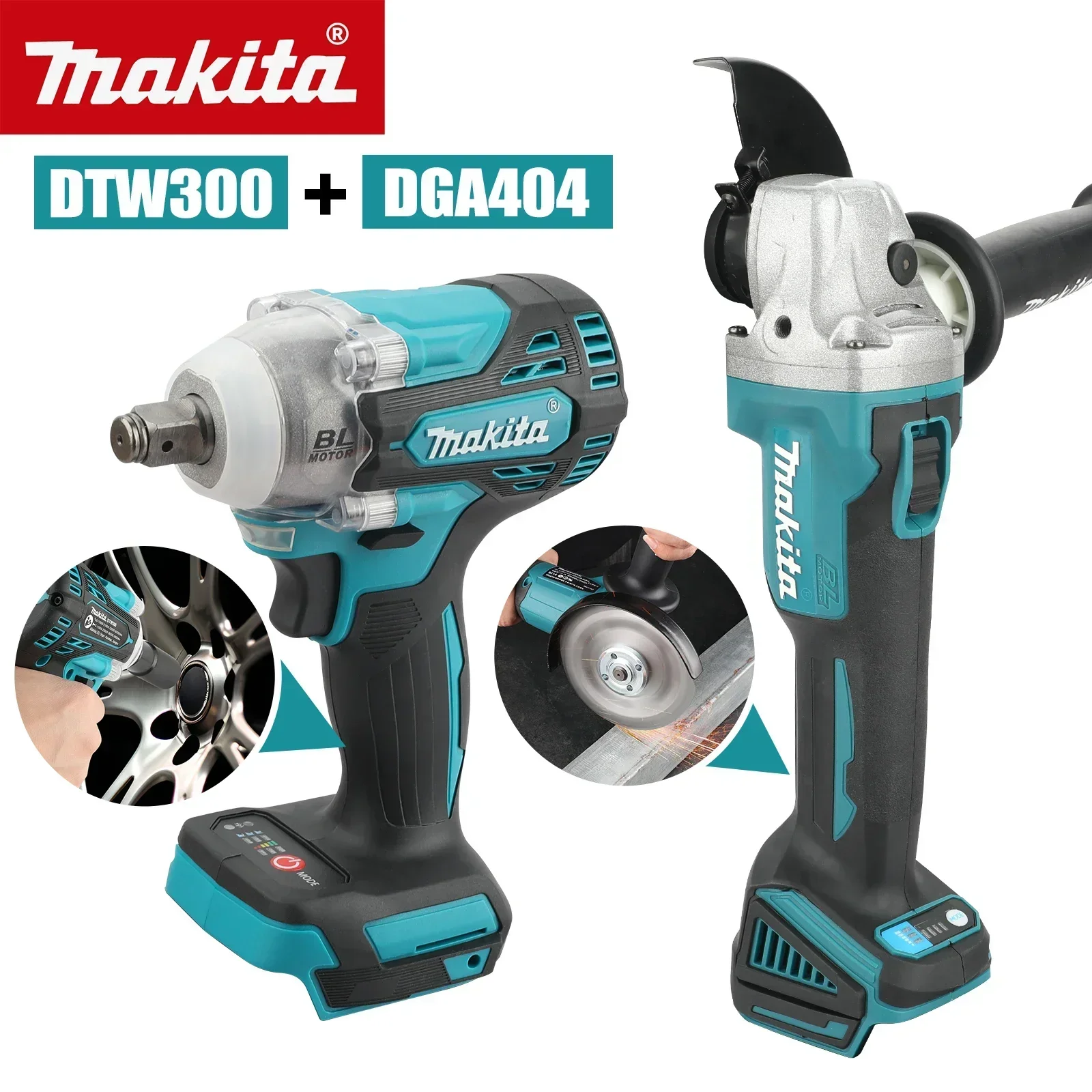 Makita Drill Dtw300 - Makita DTW300 veya DGA404 Kombosu: 18V,
