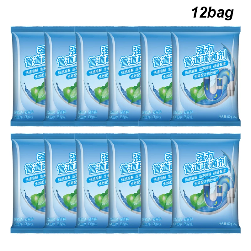 Pipe Freeze Spray - 12 torba ev tahliye temizleyici deodorant