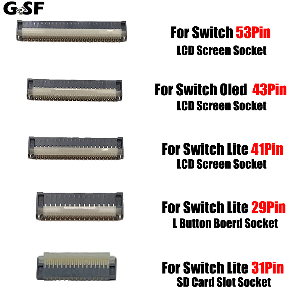 5 adet yeni LCD ekran FPC şeri - Push Fit Connector incelemesi ve fiyatı