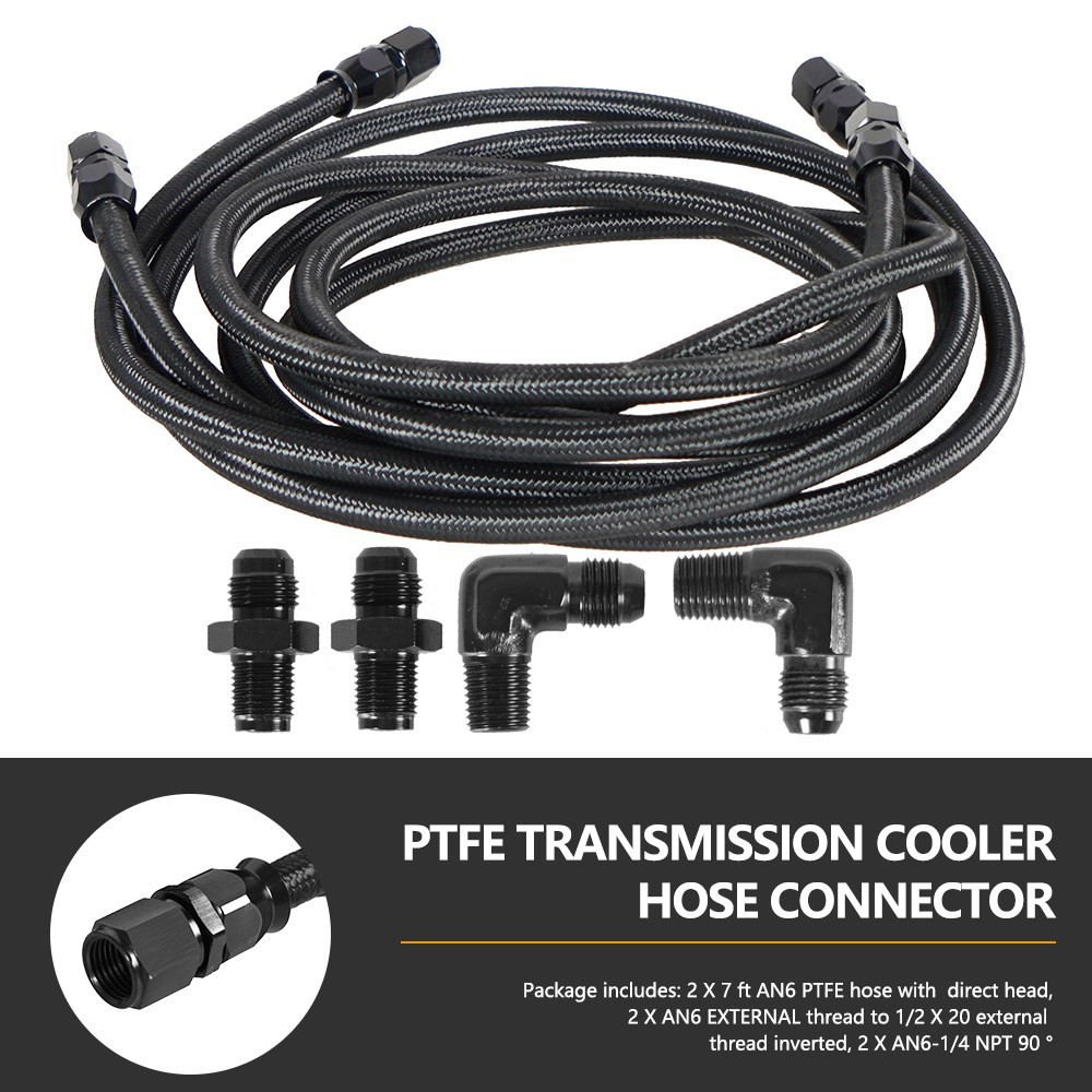 6AN esnek PTFE şanzıman soğutu - Flexible Hose Braided incelemesi ve fiyatı