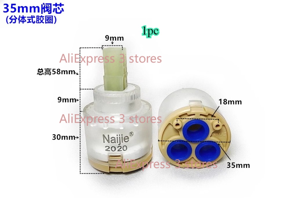 1 adet 28mm/35mm/40mm Su muslu - Basin Mixer Cartridge incelemesi ve fiyatı