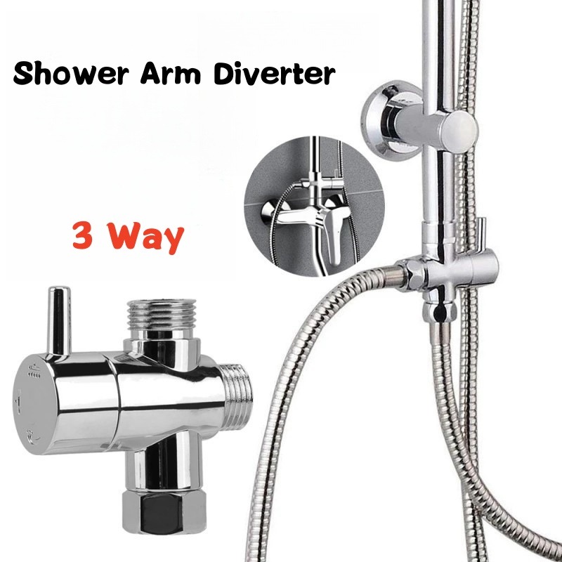 Pirinç Metal 3 Yollu Duş Başlı - Shower Valve Cartridge incelemesi ve fiyatı